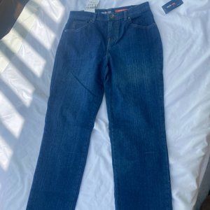 Straight leg jeans